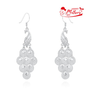 Handmade Earrings,Silver,Phoenix Chasing series - fareastjewelry