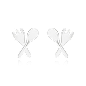 fareastjewelry Silver Earrings Food Fun Fairies